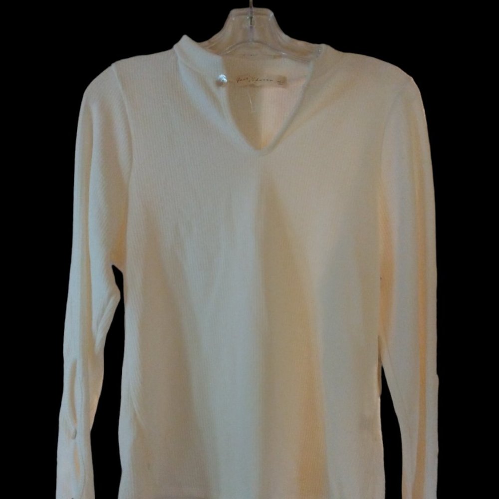 Fair Haven off white sweater ladies large NEW